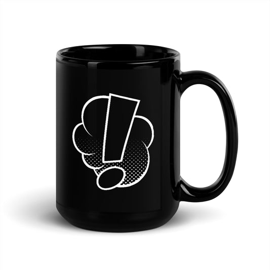 Black Glossy Mug