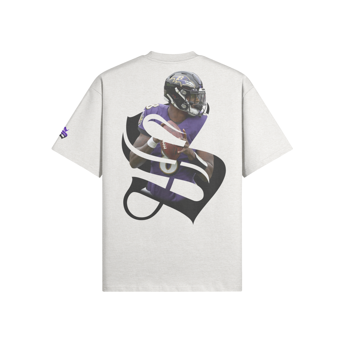 Lamar White T- Shirt