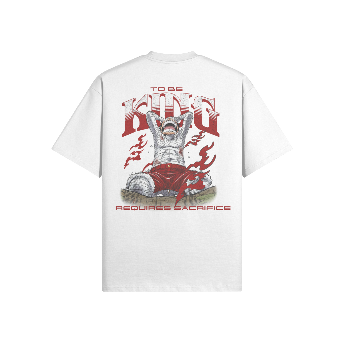 Luffy Oversized Sacrafice T-Shirt